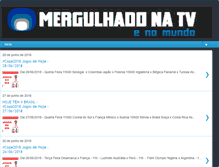 Tablet Screenshot of mergulhadonatv.com.br